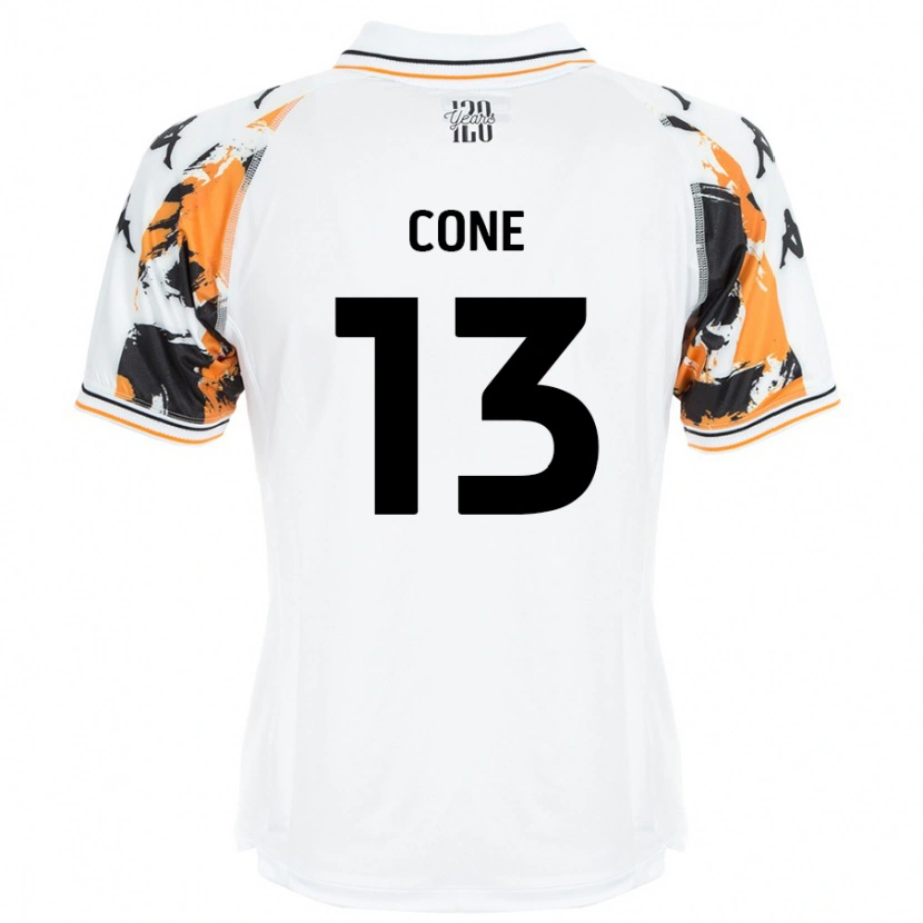Danxen Heren Sharla Cone #13 Wit Uitshirt Uittenue 2024/25 T-Shirt