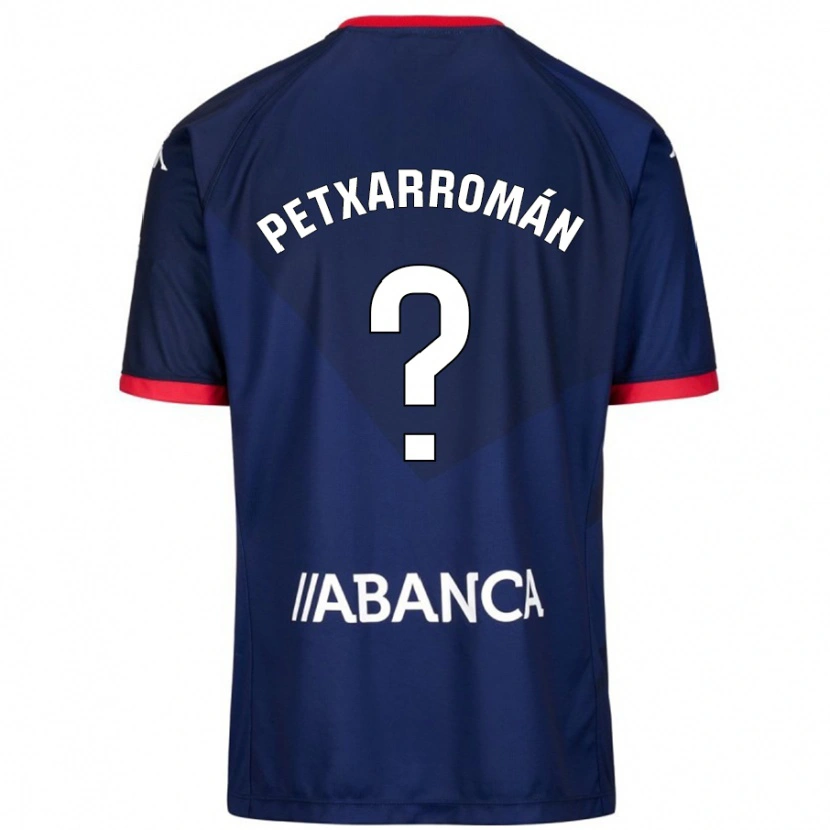 Danxen Heren Álex Petxa #6 Marineblauw Uitshirt Uittenue 2024/25 T-Shirt