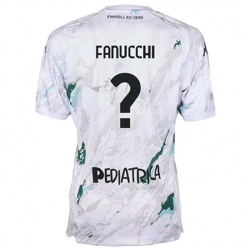 Danxen Heren Filippo Fanucchi #0 Grijs Uitshirt Uittenue 2024/25 T-Shirt