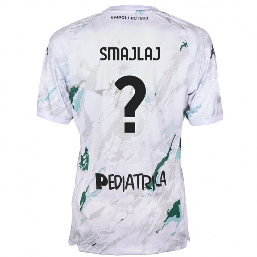 Danxen Heren Rikardo Smajlaj #0 Grijs Uitshirt Uittenue 2024/25 T-Shirt