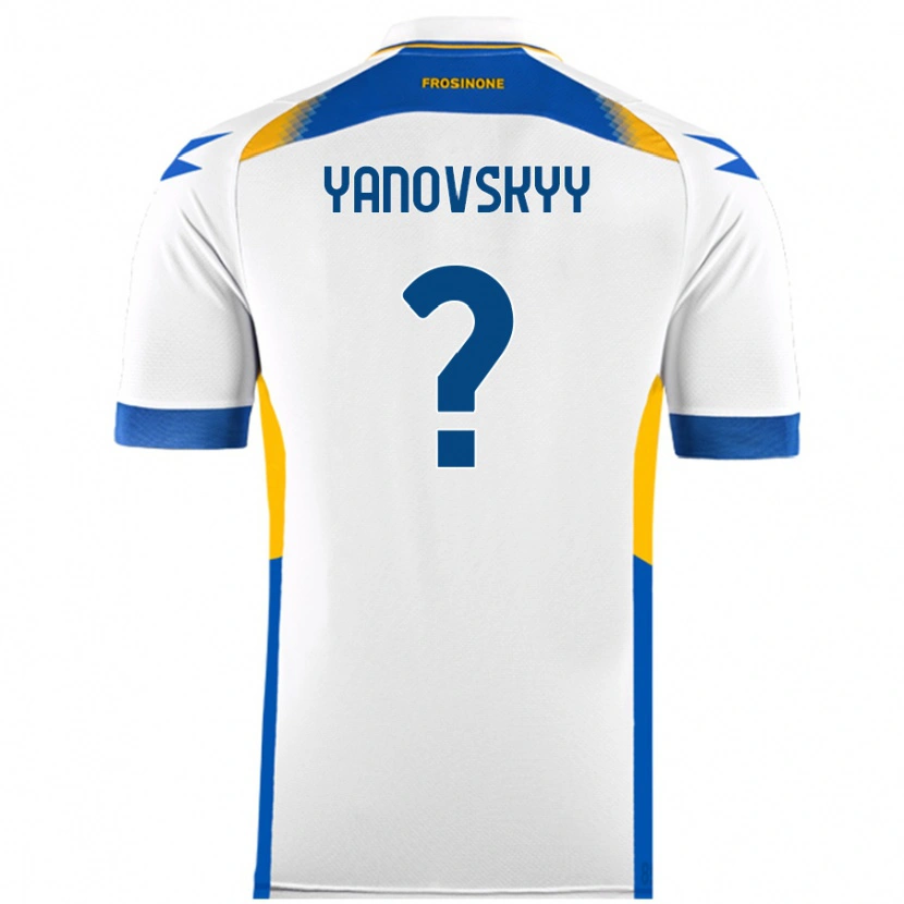 Danxen Heren Riccardo Yanovskyy #0 Wit Uitshirt Uittenue 2024/25 T-Shirt