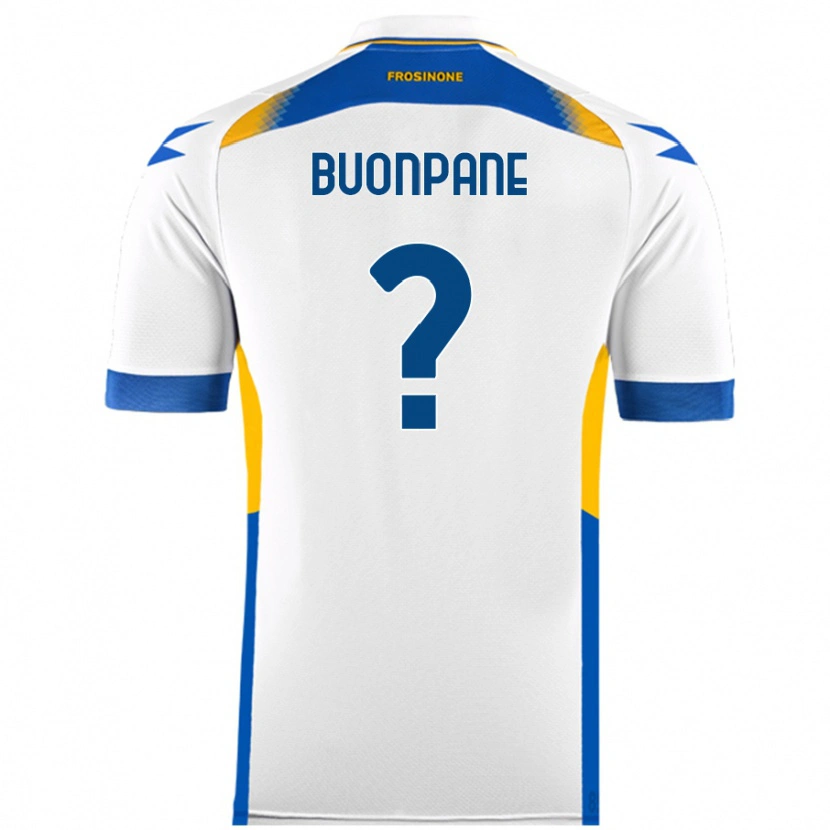 Danxen Heren Davide Buonpane #0 Wit Uitshirt Uittenue 2024/25 T-Shirt