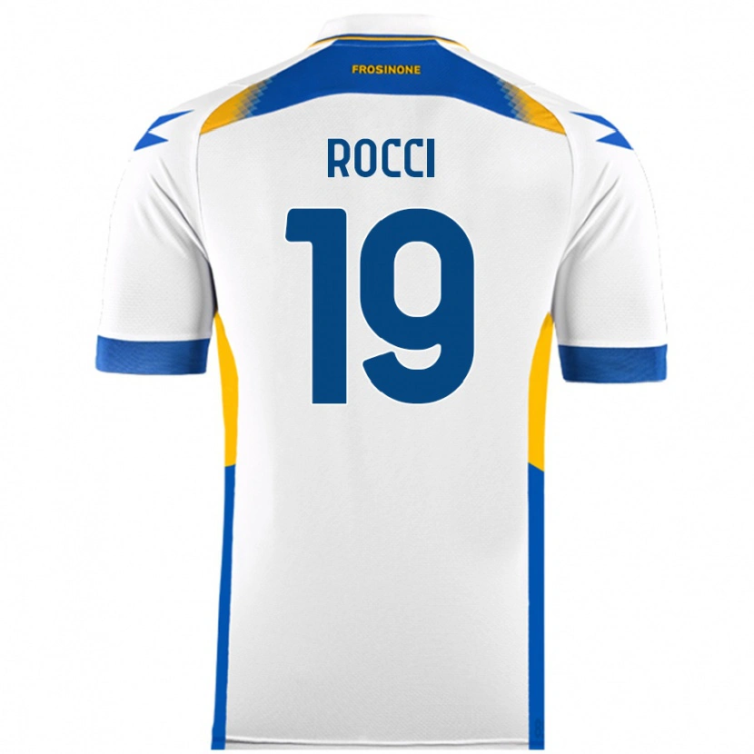Danxen Heren Valerio Rocci #19 Wit Uitshirt Uittenue 2024/25 T-Shirt