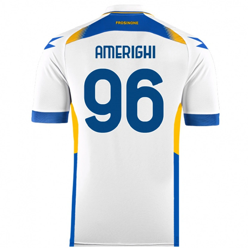 Danxen Heren Igor Amerighi #96 Wit Uitshirt Uittenue 2024/25 T-Shirt