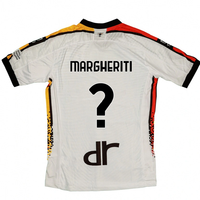 Danxen Heren Filippo Margheriti #0 Wit Zwart Uitshirt Uittenue 2024/25 T-Shirt