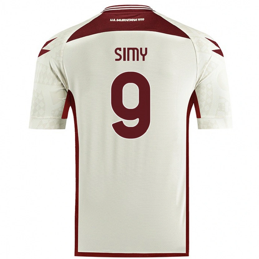 Danxen Heren Simy #9 Crèmekleur Uitshirt Uittenue 2024/25 T-Shirt