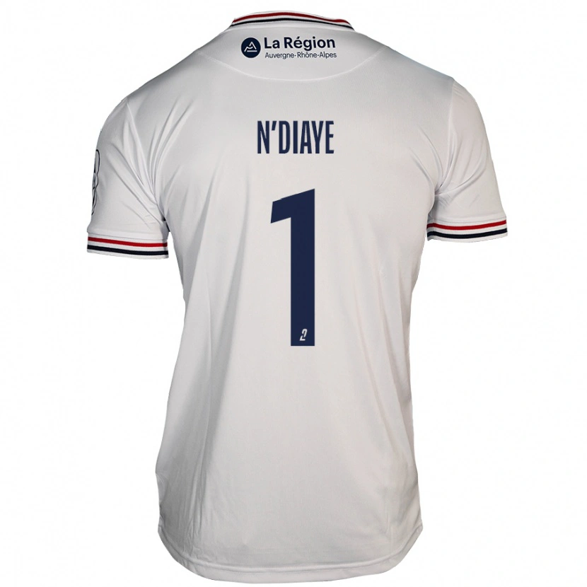 Danxen Heren Massamba N'diaye #1 Wit Uitshirt Uittenue 2024/25 T-Shirt