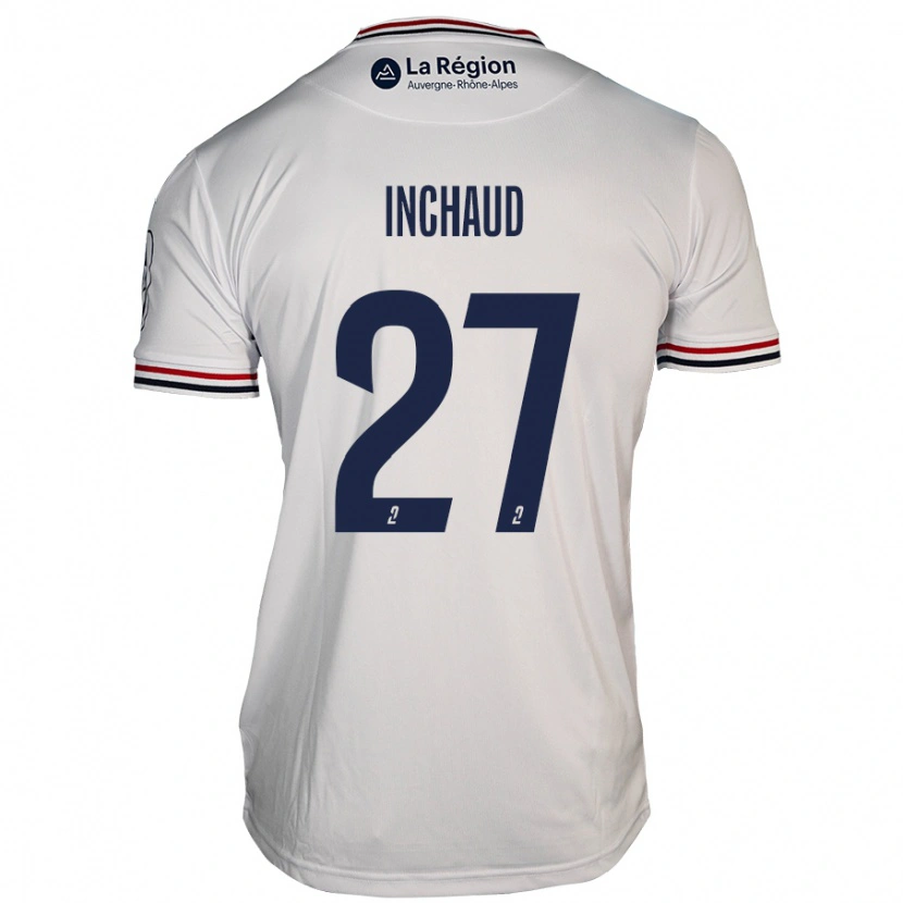 Danxen Heren Marks Inchaud #27 Wit Uitshirt Uittenue 2024/25 T-Shirt