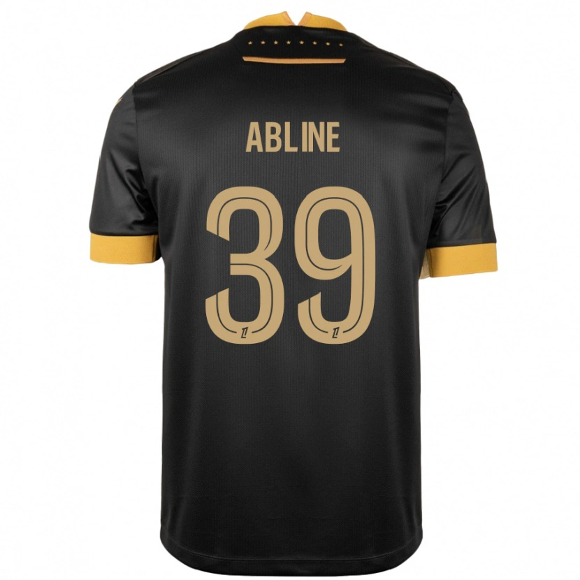 Danxen Heren Matthis Abline #39 Zwart Bruin Uitshirt Uittenue 2024/25 T-Shirt