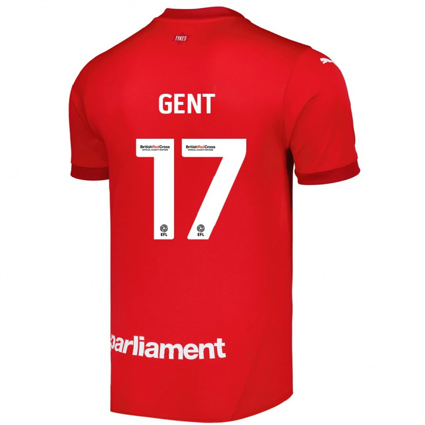 Danxen Dames Georgie Gent #17 Rood Thuisshirt Thuistenue 2024/25 T-Shirt