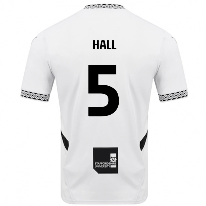 Danxen Dames Connor Hall #5 Wit Thuisshirt Thuistenue 2024/25 T-Shirt