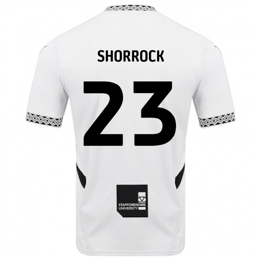 Danxen Dames Jack Shorrock #23 Wit Thuisshirt Thuistenue 2024/25 T-Shirt