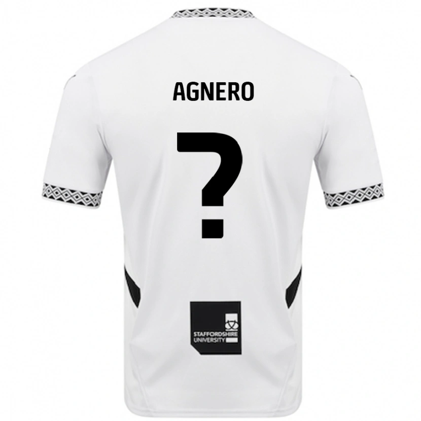 Danxen Dames Karl Agnero #0 Wit Thuisshirt Thuistenue 2024/25 T-Shirt