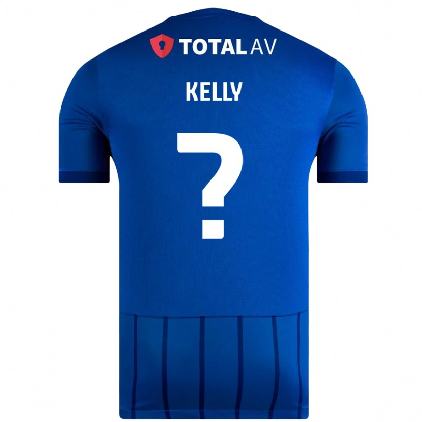 Danxen Dames Liam Kelly #0 Blauw Thuisshirt Thuistenue 2024/25 T-Shirt