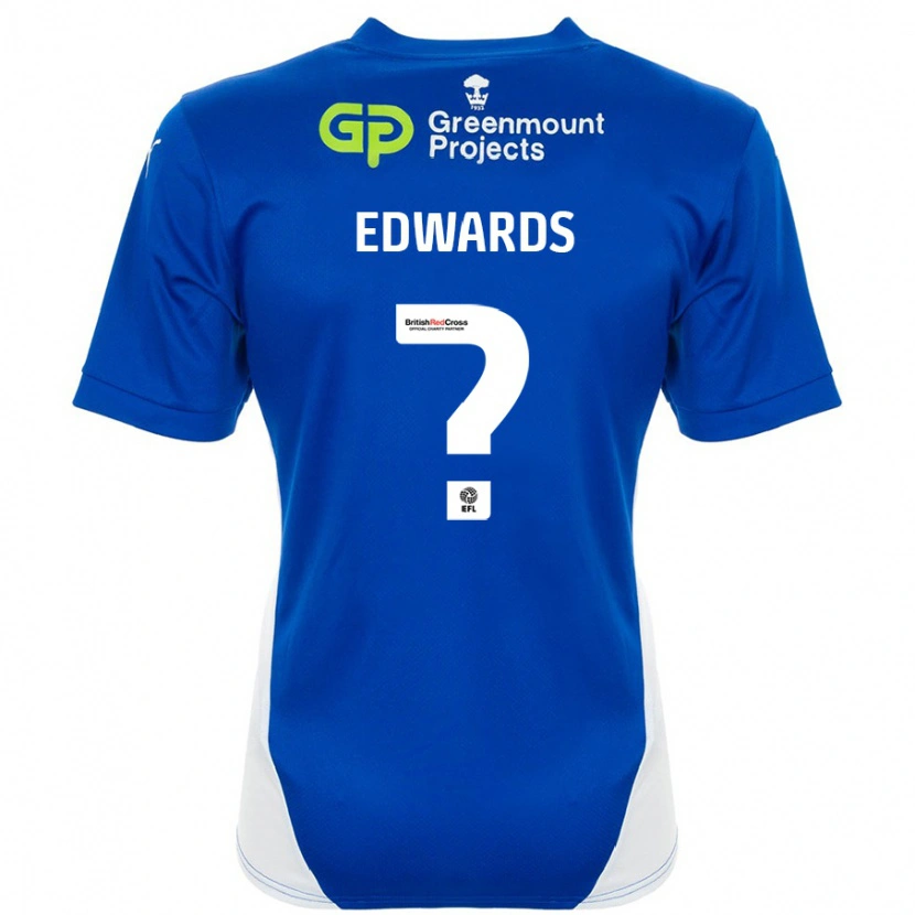 Danxen Dames Christy Edwards #0 Blauw Wit Thuisshirt Thuistenue 2024/25 T-Shirt
