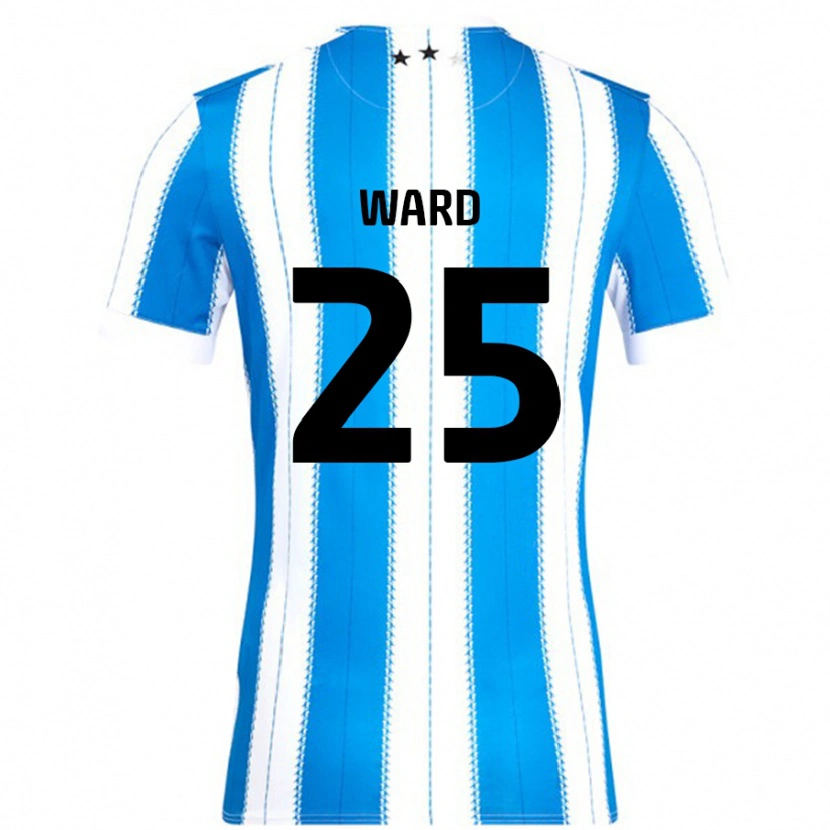 Danxen Dames Danny Ward #25 Blauw Wit Thuisshirt Thuistenue 2024/25 T-Shirt