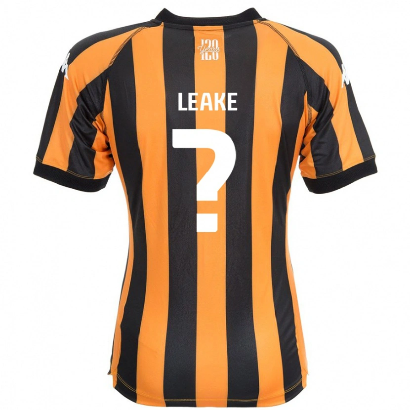 Danxen Dames Jake Leake #0 Zwart Amber Thuisshirt Thuistenue 2024/25 T-Shirt