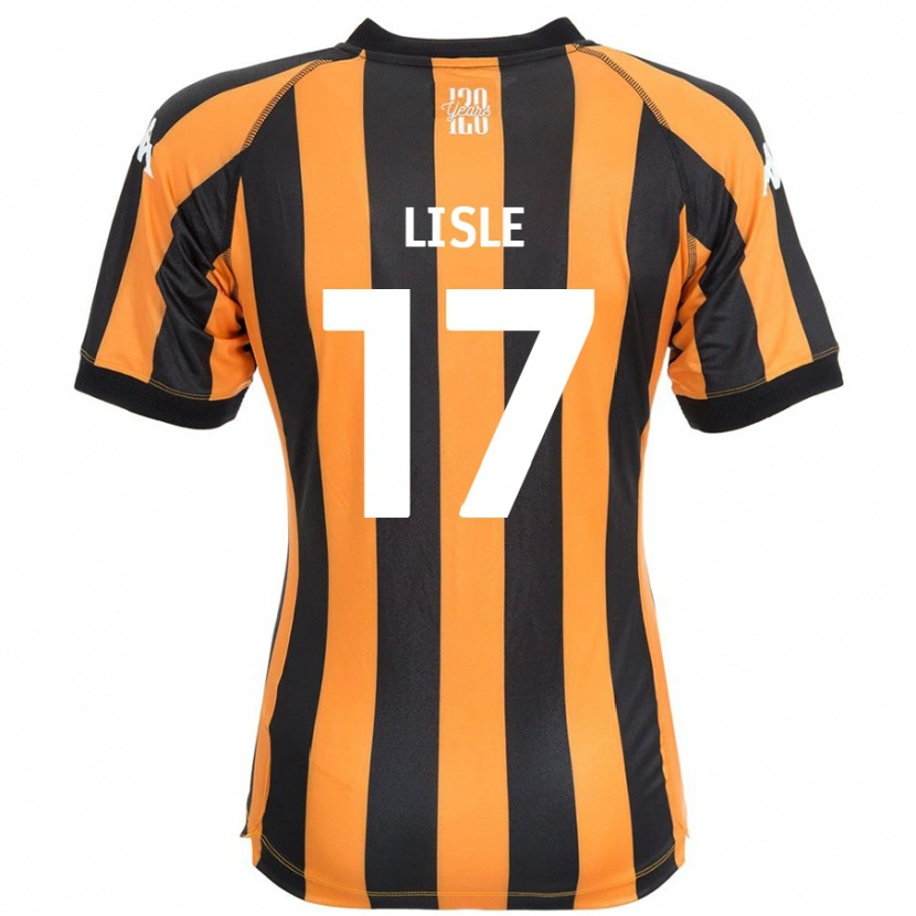 Danxen Dames Mary Lisle #17 Zwart Amber Thuisshirt Thuistenue 2024/25 T-Shirt