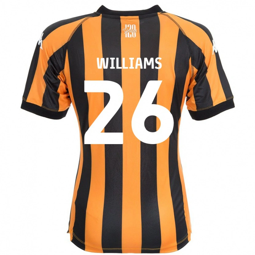 Danxen Dames Annabel Williams #26 Zwart Amber Thuisshirt Thuistenue 2024/25 T-Shirt