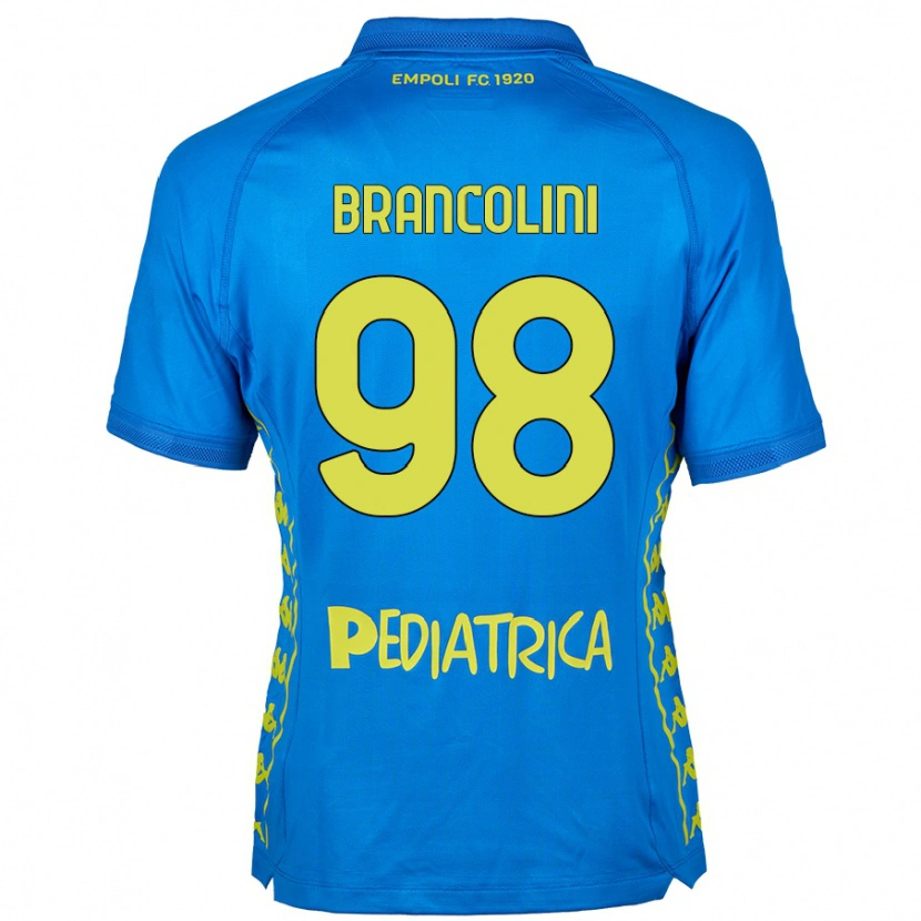 Danxen Dames Federico Brancolini #98 Blauw Thuisshirt Thuistenue 2024/25 T-Shirt