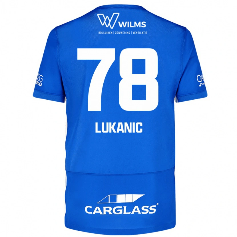 Danxen Dames Luka Lukanic #78 Blauw Thuisshirt Thuistenue 2024/25 T-Shirt