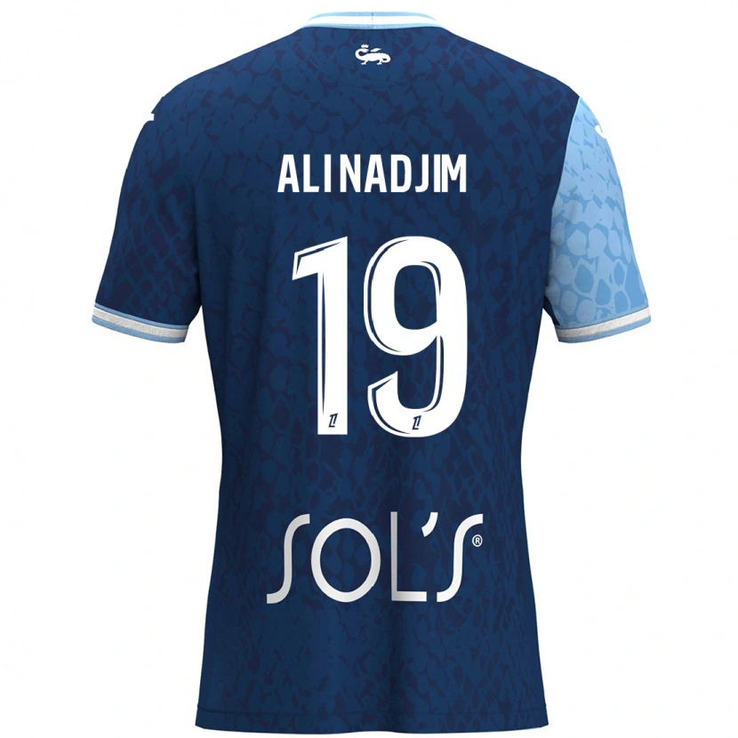 Danxen Dames Nadjma Ali Nadjim #19 Hemelsblauw Donkerblauw Thuisshirt Thuistenue 2024/25 T-Shirt