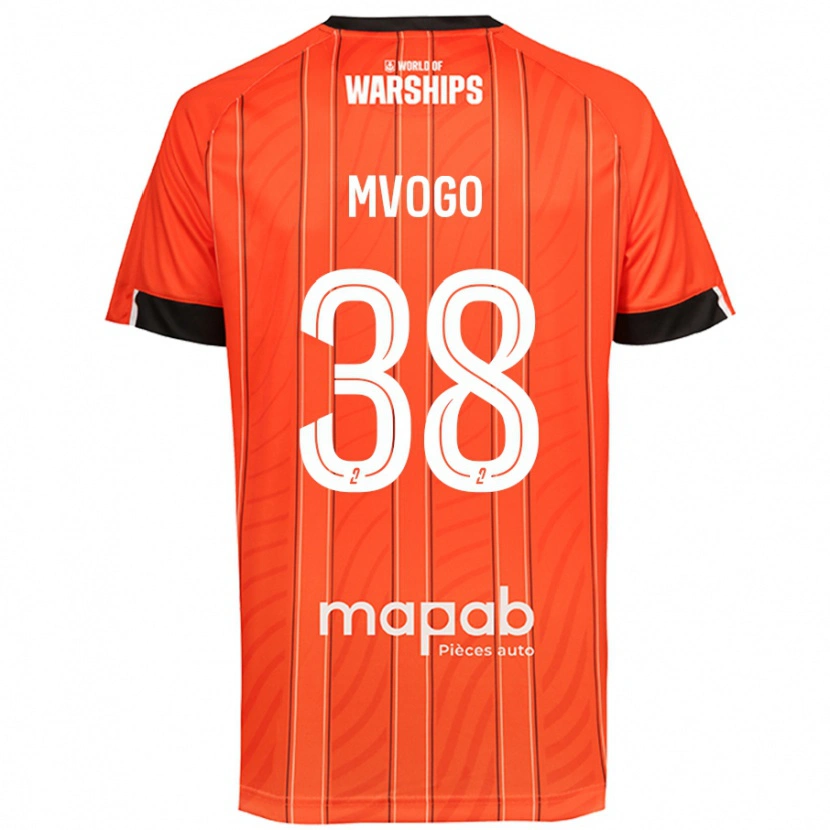Danxen Dames Yvon Mvogo #38 Oranje Thuisshirt Thuistenue 2024/25 T-Shirt