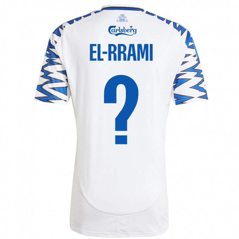 Danxen Dames Jamil El-Rrami #0 Wit Hemelsblauw Thuisshirt Thuistenue 2024/25 T-Shirt