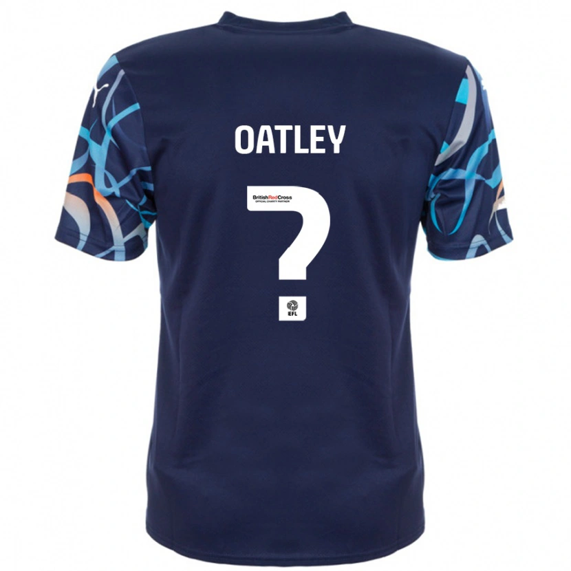Danxen Dames Lauren Oatley #0 Marineblauw Uitshirt Uittenue 2024/25 T-Shirt