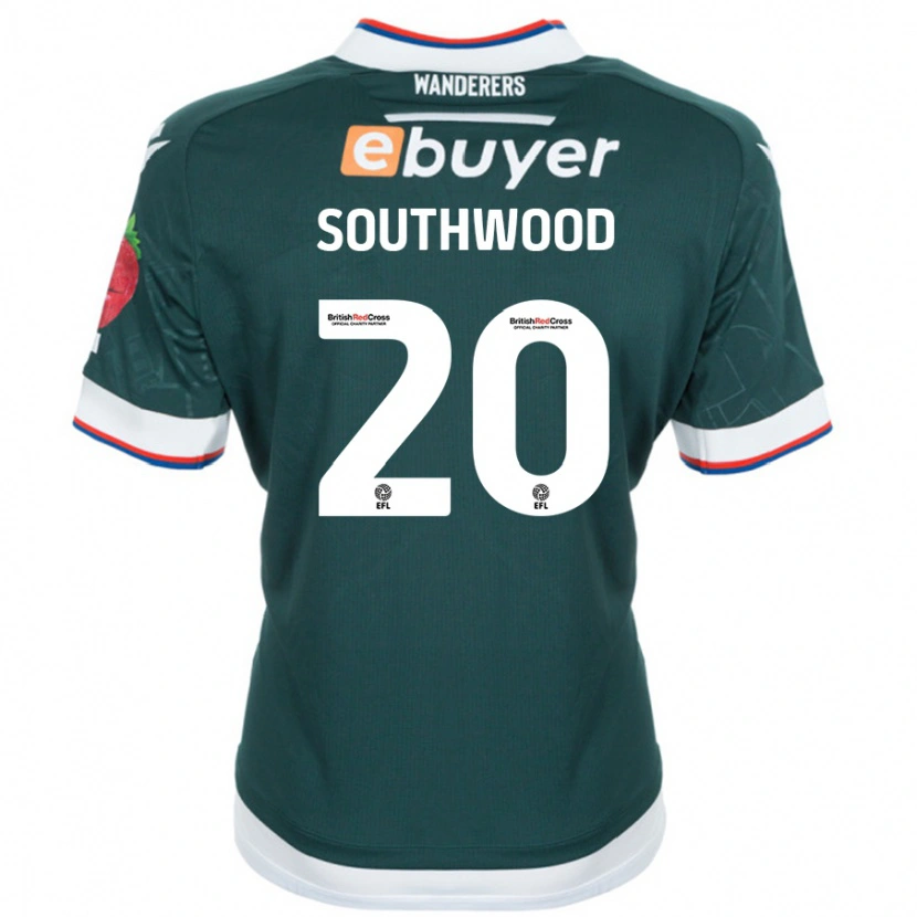 Danxen Dames Luke Southwood #20 Donkergroen Uitshirt Uittenue 2024/25 T-Shirt