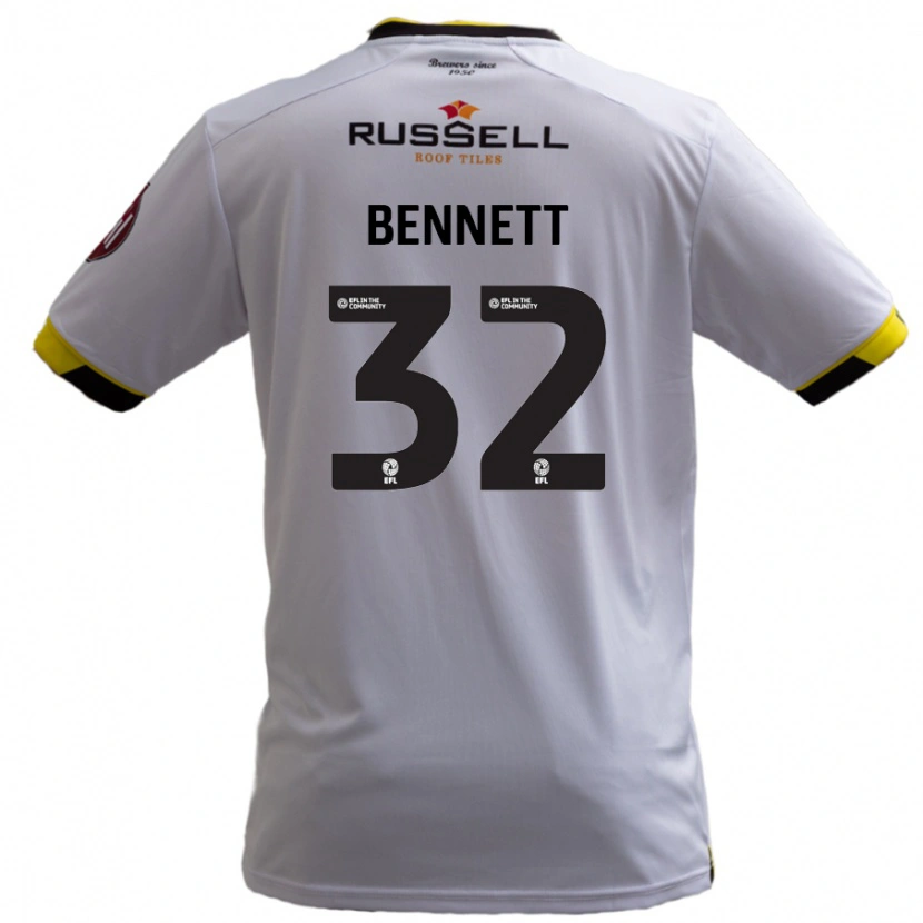 Danxen Dames Mason Bennett #32 Wit Uitshirt Uittenue 2024/25 T-Shirt
