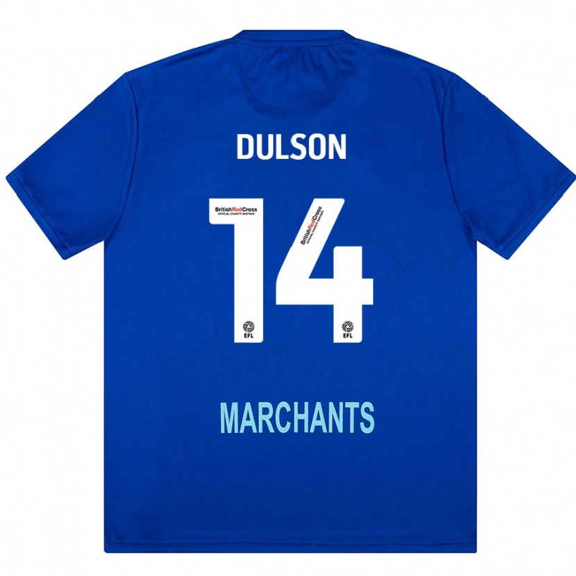 Danxen Dames Liam Dulson #14 Groen Uitshirt Uittenue 2024/25 T-Shirt