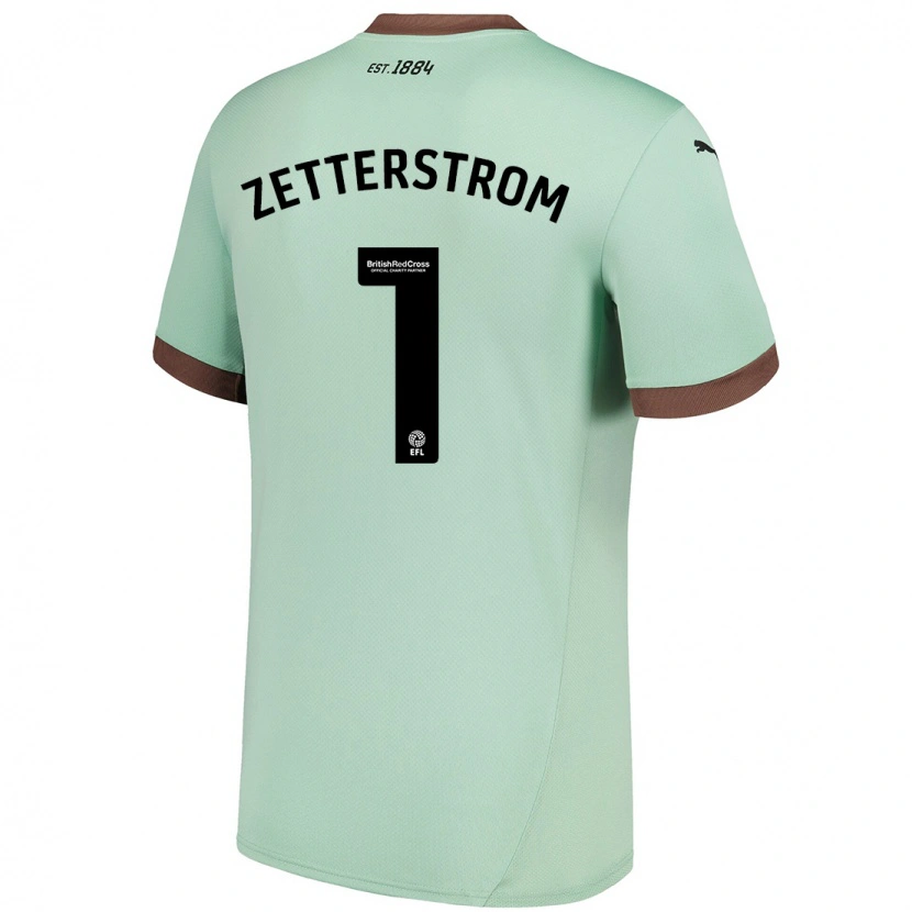 Danxen Dames Jacob Widell Zetterström #1 Lichtgroen Uitshirt Uittenue 2024/25 T-Shirt