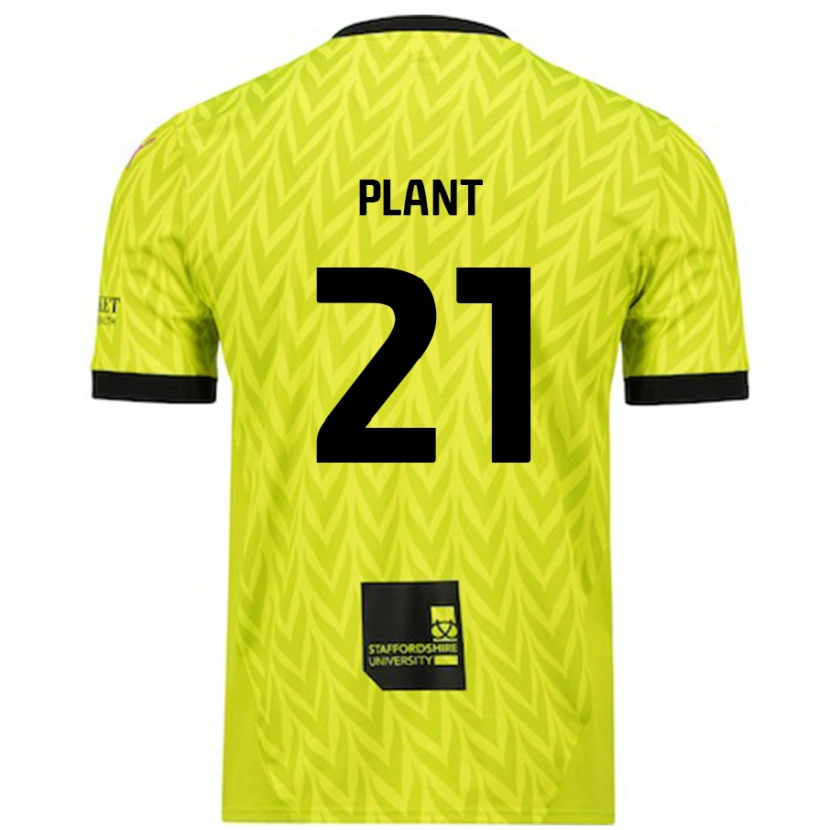 Danxen Dames James Plant #21 Fluorescerend Groen Uitshirt Uittenue 2024/25 T-Shirt