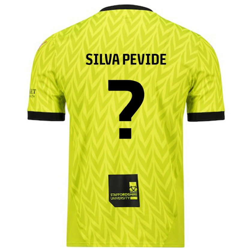 Danxen Dames Joao Silva Pevide #0 Fluorescerend Groen Uitshirt Uittenue 2024/25 T-Shirt