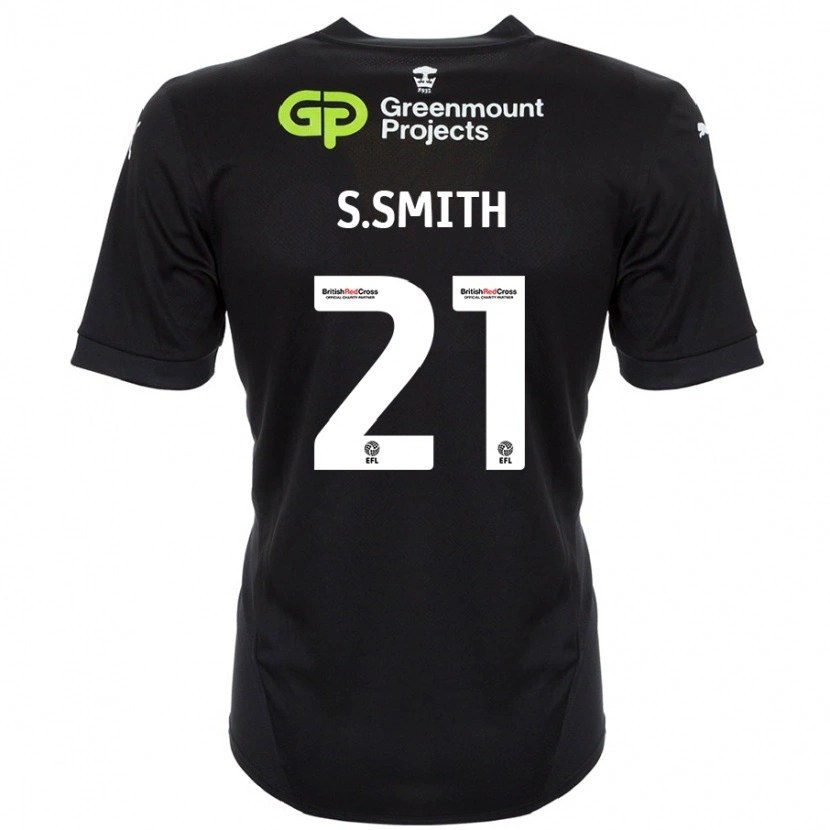 Danxen Dames Scott Smith #21 Zwart Uitshirt Uittenue 2024/25 T-Shirt
