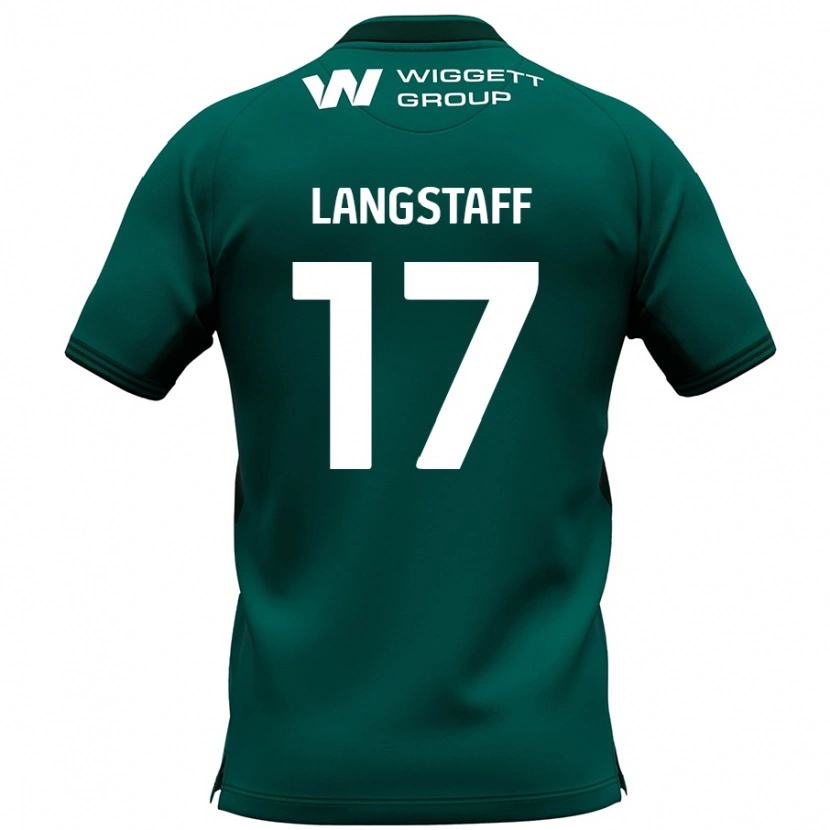 Danxen Dames Macaulay Langstaff #17 Groen Uitshirt Uittenue 2024/25 T-Shirt