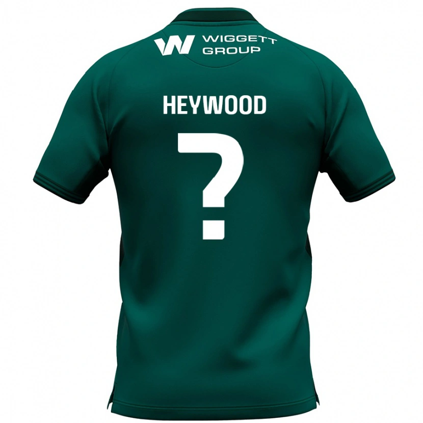 Danxen Dames Kavalli Heywood #0 Groen Uitshirt Uittenue 2024/25 T-Shirt