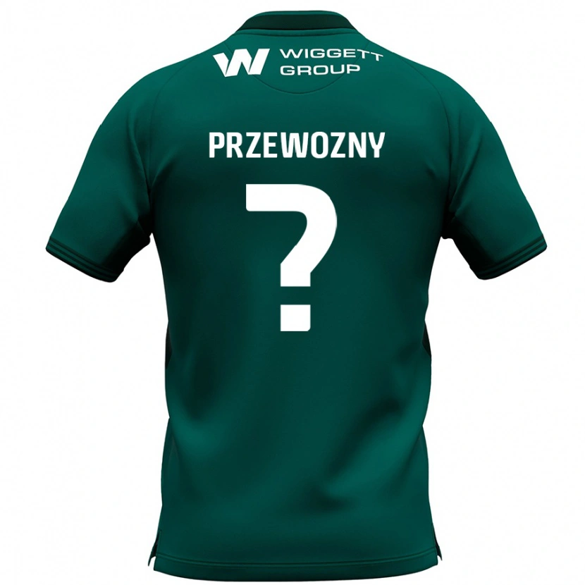 Danxen Dames Jakub Przewozny #0 Groen Uitshirt Uittenue 2024/25 T-Shirt