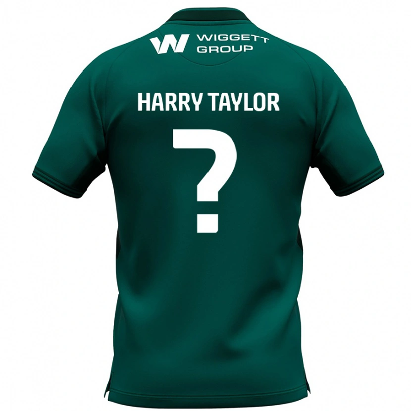 Danxen Dames Harry Taylor #0 Groen Uitshirt Uittenue 2024/25 T-Shirt
