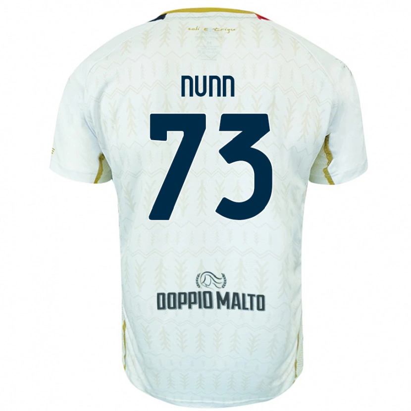 Danxen Dames Jack Nunn #73 Wit Uitshirt Uittenue 2024/25 T-Shirt