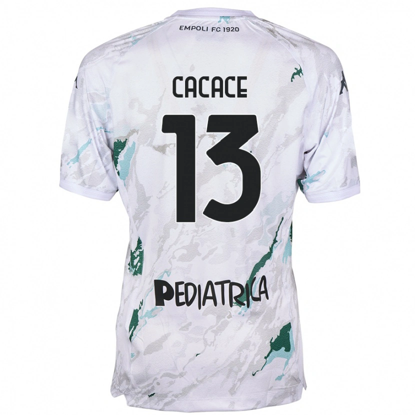 Danxen Dames Liberato Cacace #13 Grijs Uitshirt Uittenue 2024/25 T-Shirt