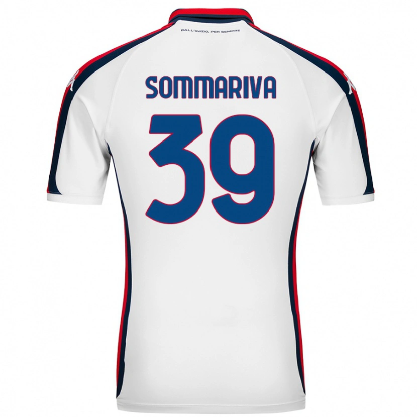 Danxen Dames Daniele Sommariva #39 Wit Uitshirt Uittenue 2024/25 T-Shirt
