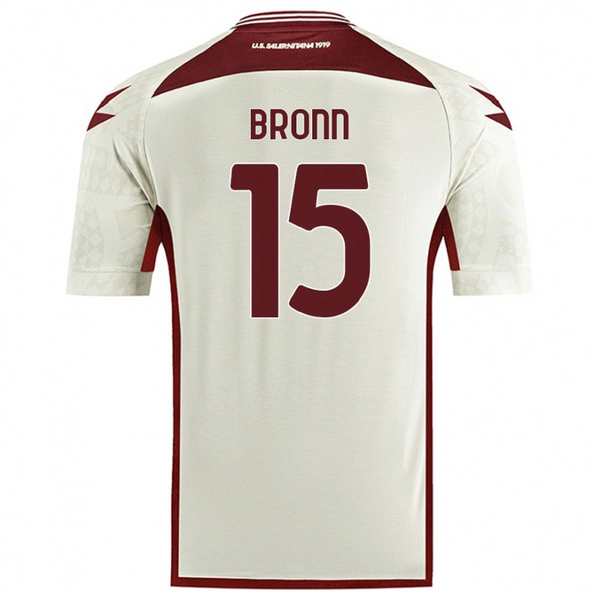 Danxen Dames Dylan Bronn #15 Crèmekleur Uitshirt Uittenue 2024/25 T-Shirt