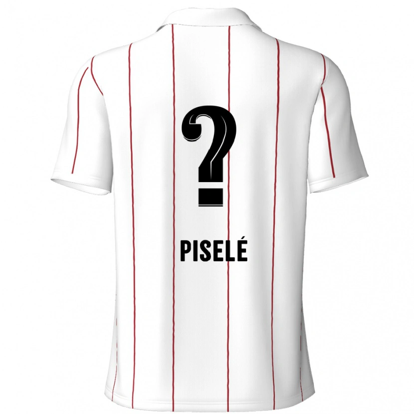 Danxen Dames Lowie Piselé #0 Wit Zwart Uitshirt Uittenue 2024/25 T-Shirt