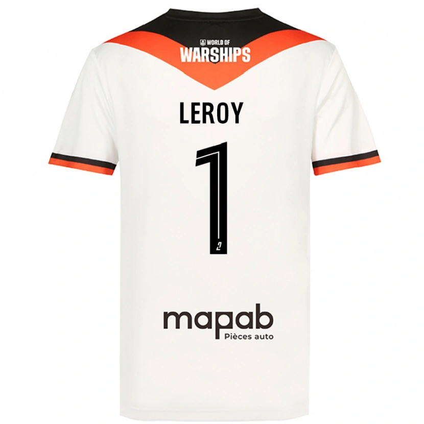 Danxen Dames Benjamin Leroy #1 Wit Uitshirt Uittenue 2024/25 T-Shirt