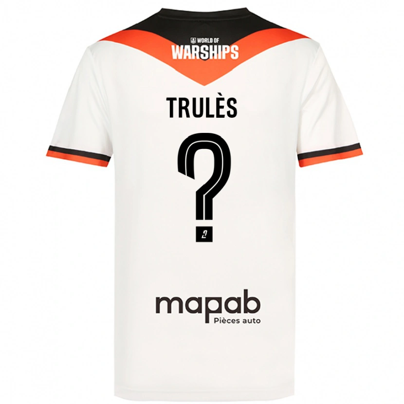 Danxen Dames Rayann Trulès #0 Wit Uitshirt Uittenue 2024/25 T-Shirt