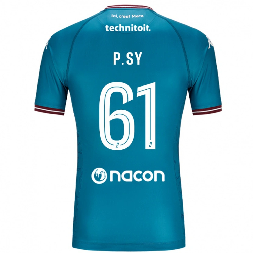 Danxen Dames Pape Sy #61 Blauw Petrol Uitshirt Uittenue 2024/25 T-Shirt