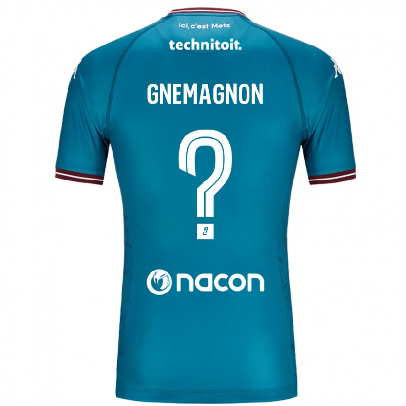 Danxen Dames Mahi Gnemagnon #0 Blauw Petrol Uitshirt Uittenue 2024/25 T-Shirt