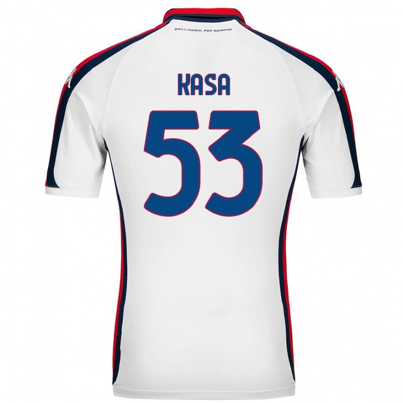 Danxen Heren Lior Kasa #53 Wit Uitshirt Uittenue 2024/25 T-Shirt